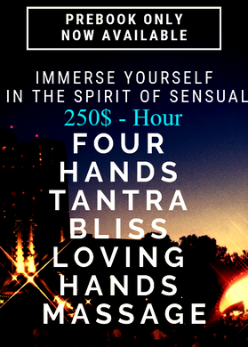 book four hands sensual heath massage in Victoria BC